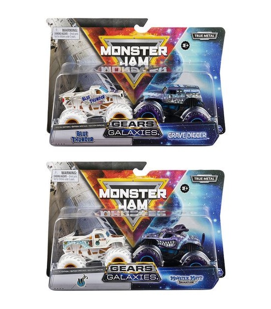 Monster Jam Gears & Galaxies 2 Pack - Assorted*