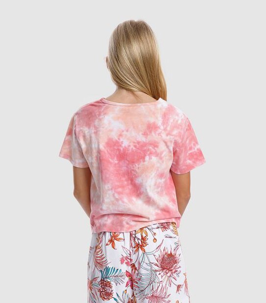 Piping Hot Tie-Dye T-shirt
