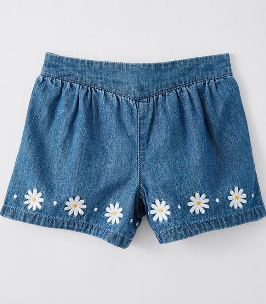 Chambray Shorts