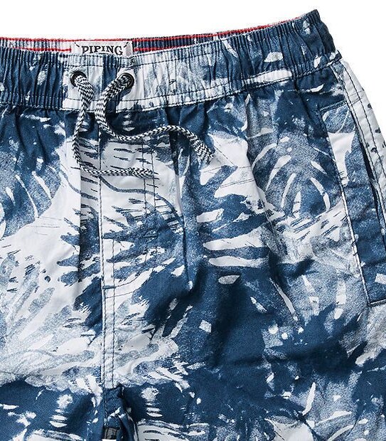 Piping Hot Fern Print Volley Shorts