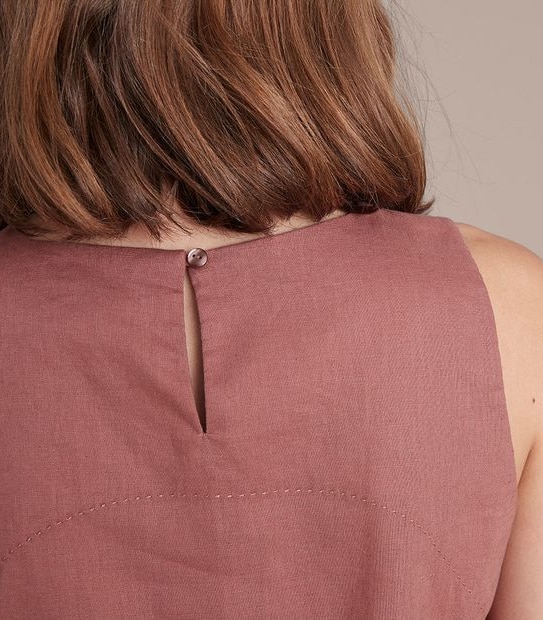 Preview Linen Blend Shell Top 5 of 5