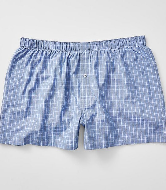 Maxx Plus 2 Pack Woven Boxers - Blue