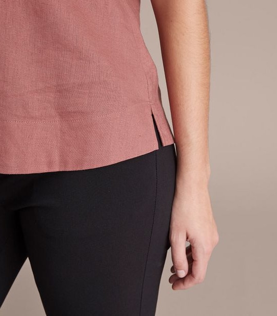 Preview Linen Blend Shell Top