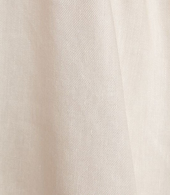 Preview Linen Blend Yoke Gathered Skirt