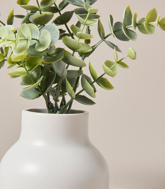 Faux Greenery in Mini Pot