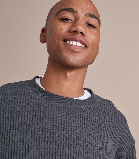 Commons Long Sleeve Waffle T-Shirt