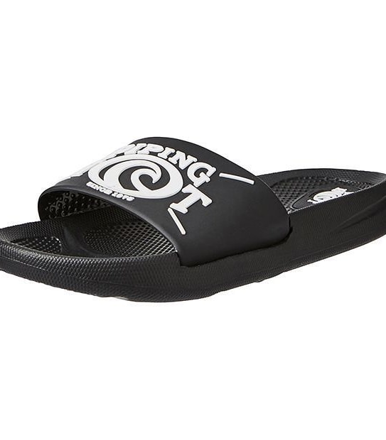 Piping Hot Wave Logo Slide Thong