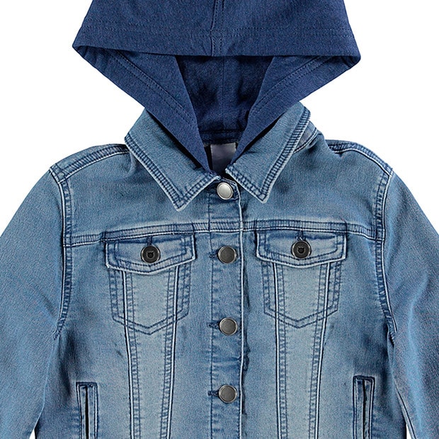 Hooded Denim Jacket Target Australia