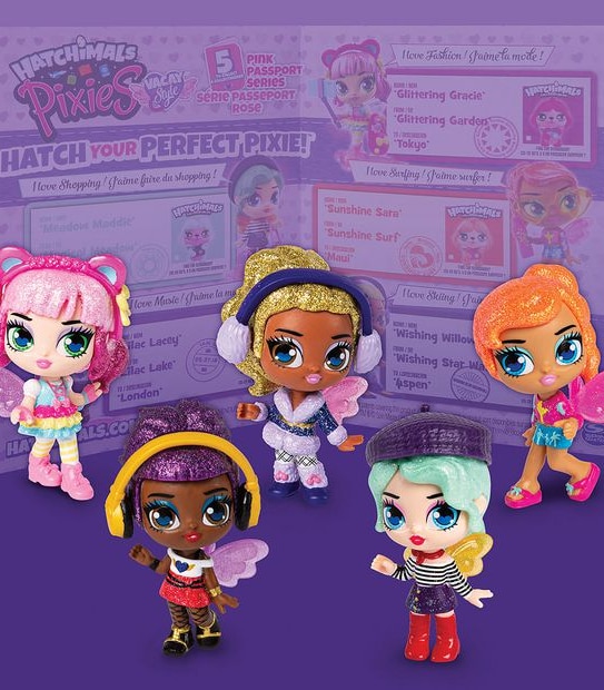 Hatchimals Pixies Vacay Style Mystery Pack Assorted