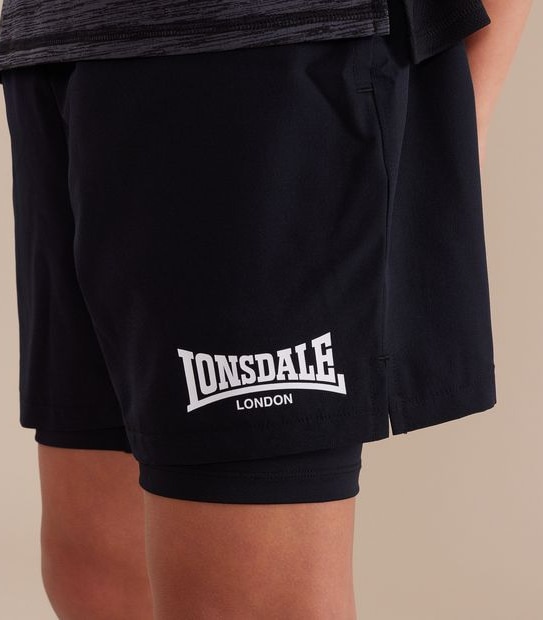 Lonsdale London Weston 2-in-1 Active Shorts