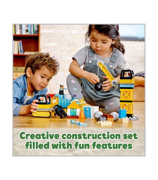 LEGO&reg; DUPLO&reg; Town Wrecking Ball Demolition 10932