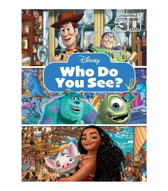 Look And Find Midi 48-Page Disney Pixar -  Who Do You See?