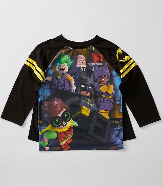 Lego Batman Long Sleeve Top With Cape