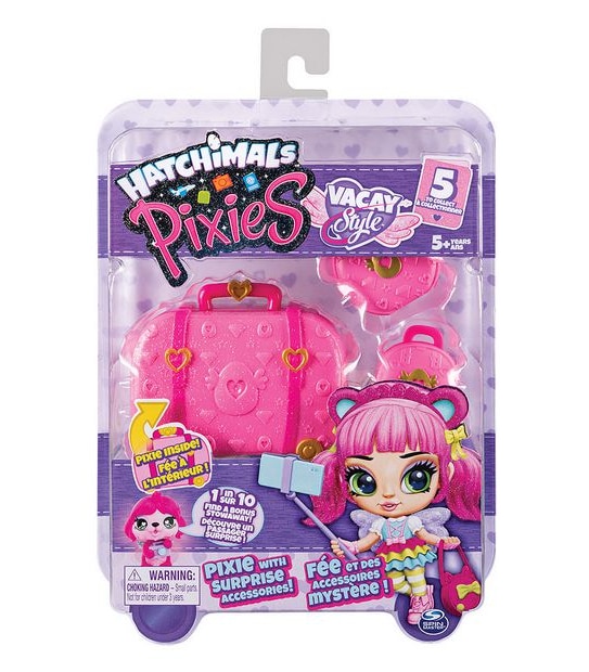 Hatchimals Pixies Vacay Style Mystery Pack Assorted