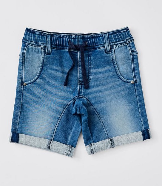 Wonder Denim Pull On Short