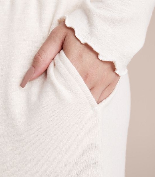 Lily Loves Cosy Slub Wide Leg Sleep Pants