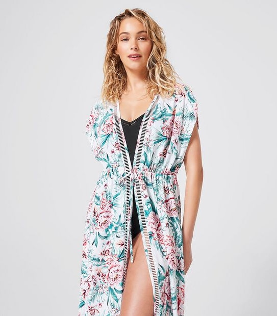 Longline Coverup Kaftan 