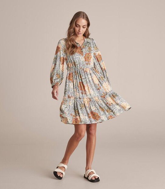 Preview Tiered Mini Dress