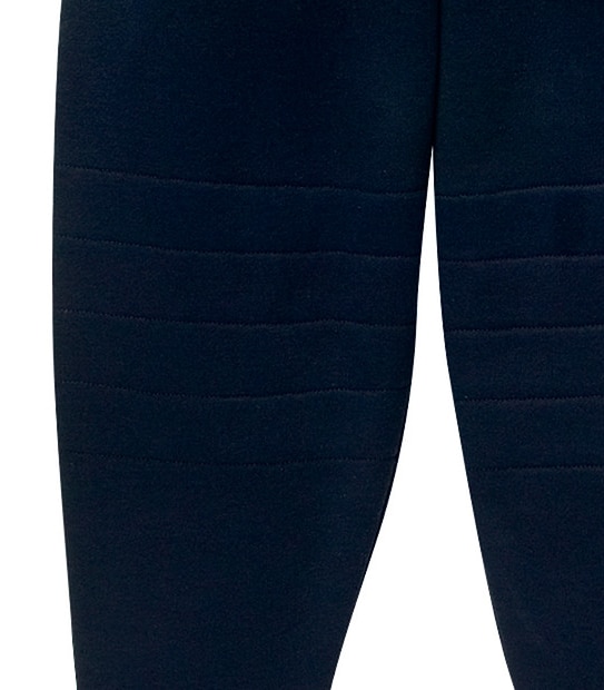 Double Knee School Fleece Trackpants Navy Blue Target Australia