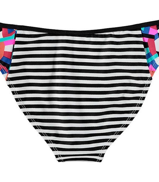 Piping Hot 2 Piece Stripe Aztec Bikini