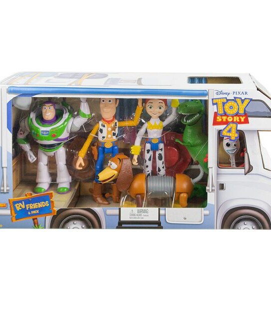 Disney Pixar Toy Story 4 RV Friends 6 Pack Figures Playset