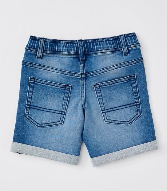 Wonder Denim Pull On Short