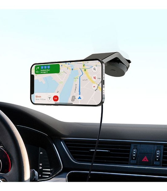 Cygnett MagHold Magnetic Car Wireless Charger - Window