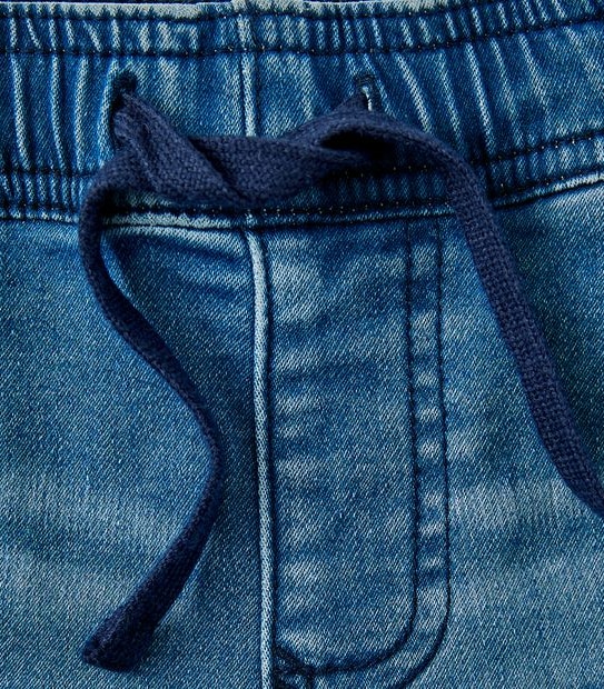 Wonder Denim Pull On Short
