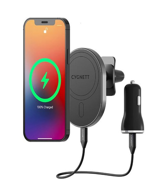 Cygnett MagHold Magnetic Car Wireless Charger - Vent