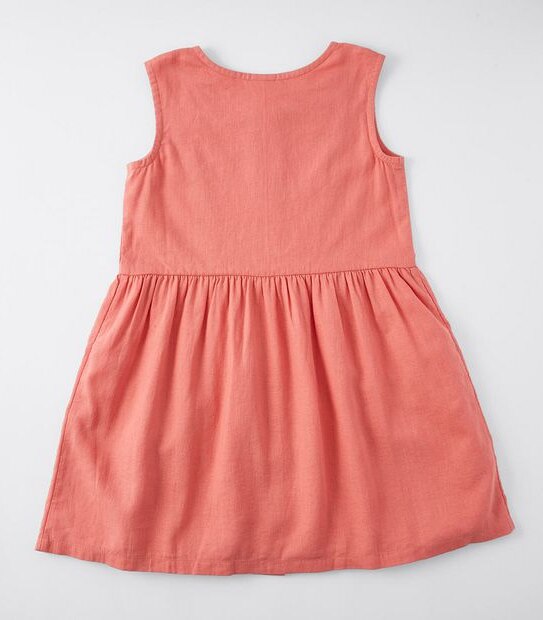 Linen Blend Dress