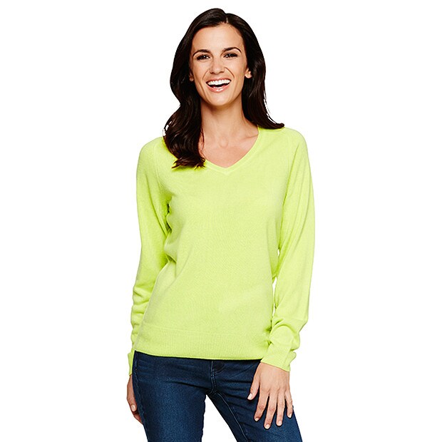 Cashmere Feel V-Neck Jumper Cashmere Feel V-Neck Jumper