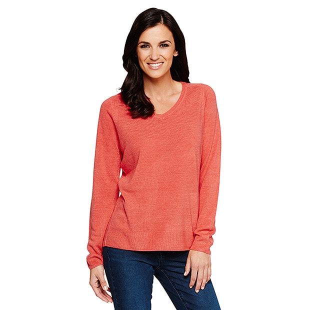 Cashmere Feel V-Neck Jumper Cashmere Feel V-Neck Jumper