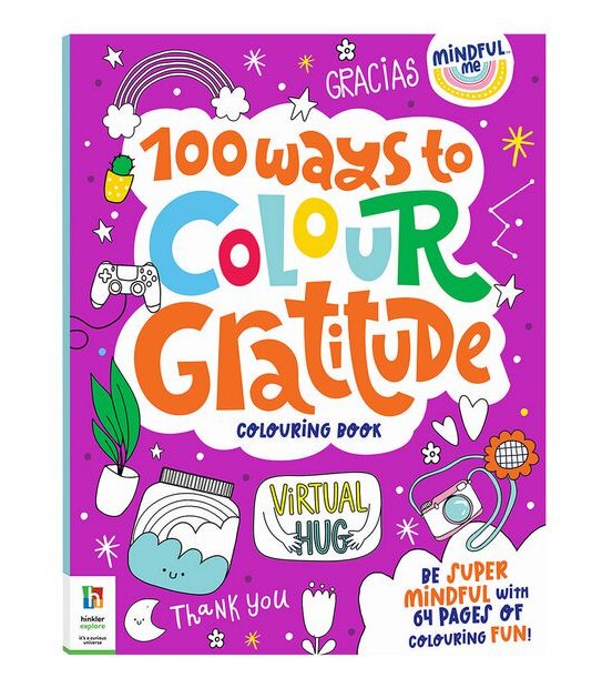 Mindful Me 100 Ways To Colour Gratitude
