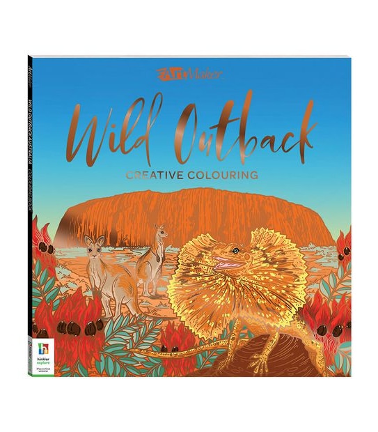 Art Maker Wild Outback Colouring Book