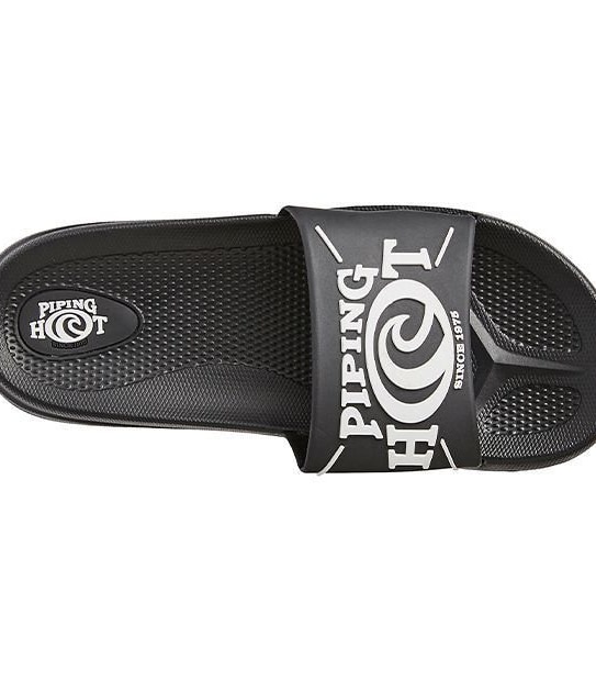 Piping Hot Wave Logo Slide Thong