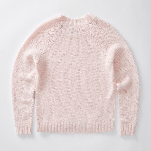 Funnel Neck Feather Knit Jumper Target Australia