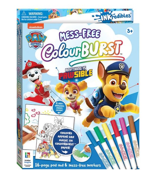 Inkredibles Colour Burst Paw Patrol Anything Is