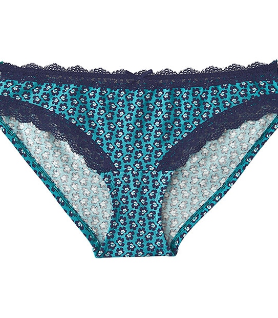 Lily Loves 2 Pack Bikini Briefs - Teal/Navy