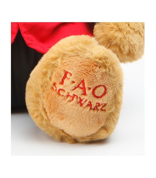 FAO Schwarz - Toy Plush Soldier Teddy Bear 12"