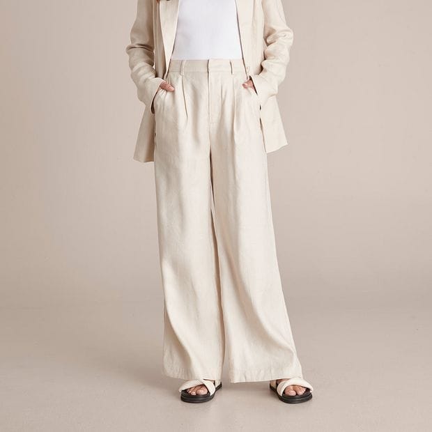 White Wide Leg Pants : Target