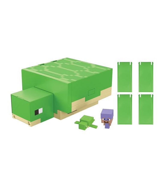 Minecraft - Ttansforming Turtle Hideout Playset