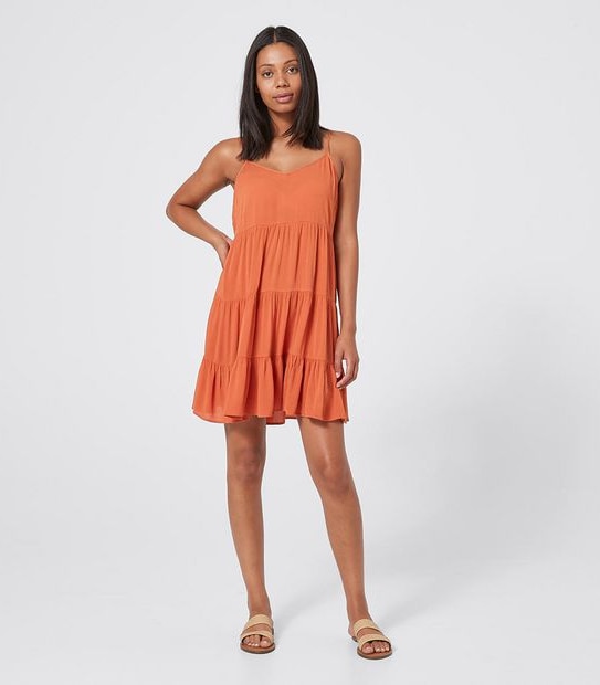 Lily Loves Sleeveless Tiered Mini Dress