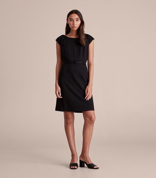 Preview Sheath Dress with Belt