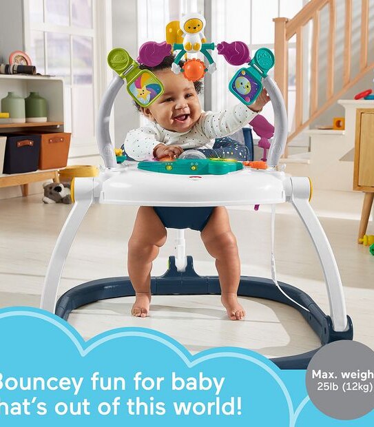 FisherPrice Astro Kitty SpaceSaver Jumperoo Target Australia