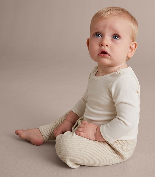 Baby Rib Knit Pants