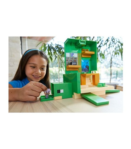 Minecraft - Ttansforming Turtle Hideout Playset