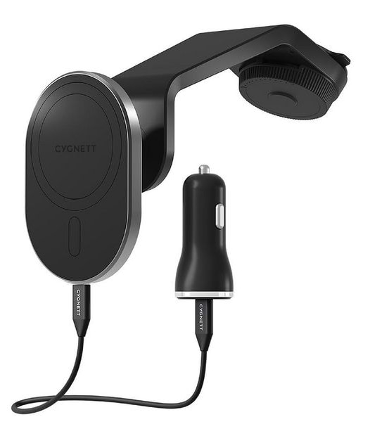 Cygnett MagHold Magnetic Car Wireless Charger - Window