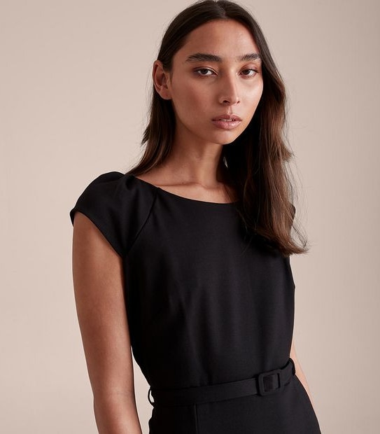 Preview Sheath Dress with Belt