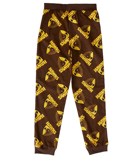 AFL Hawthorn Hawks Jersey Flannelette Pyjama Set