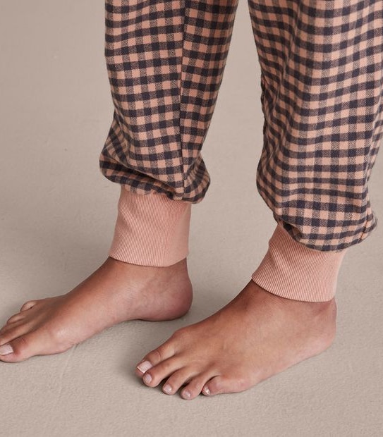 Flannelette Cuffed Sleep Pants